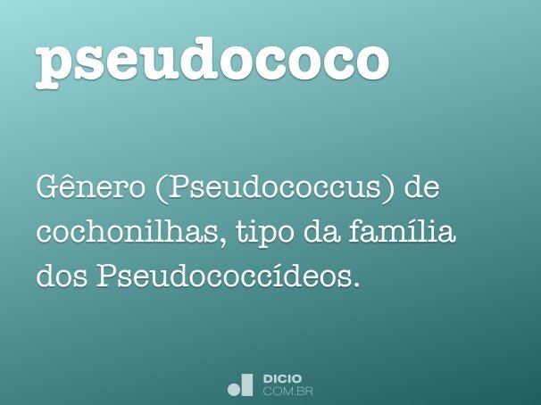 pseudococo