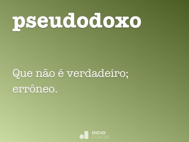 pseudodoxo