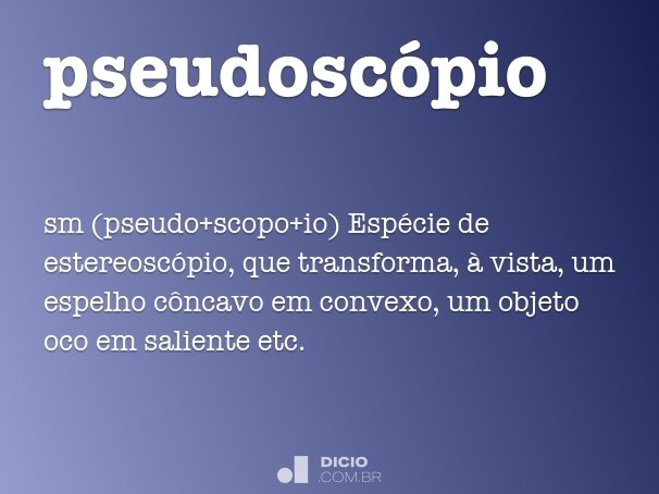 pseudoscópio