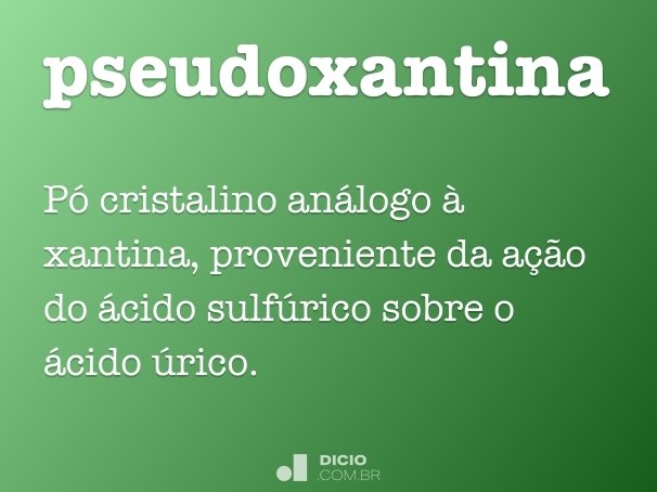 pseudoxantina