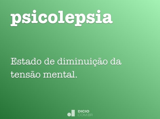 psicolepsia