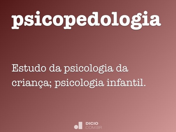 psicopedologia
