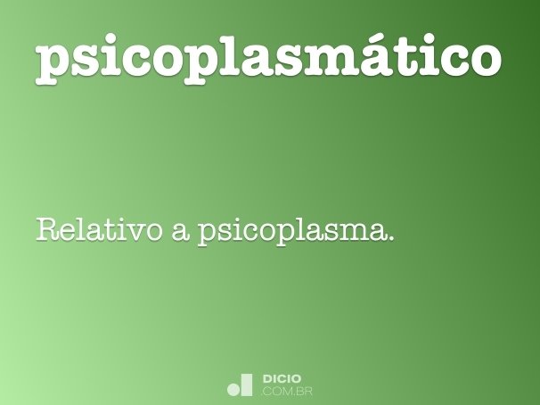 psicoplasmático