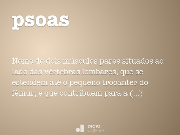 psoas