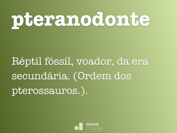 pteranodonte