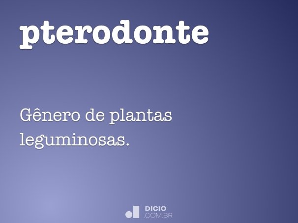 pterodonte