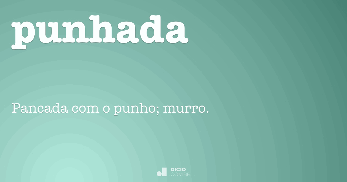 Punhado - Dicio, Dicionário Online de Português