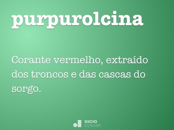 purpurolcina