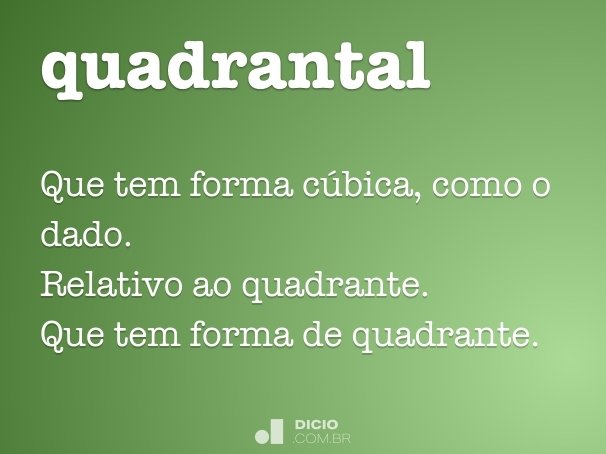 quadrantal