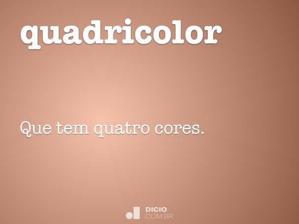 quadricolor