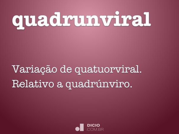quadrunviral