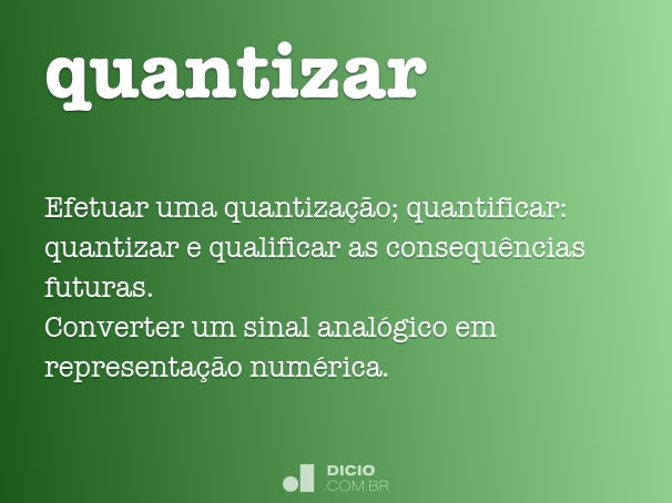 quantizar