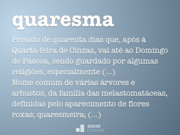 quaresma