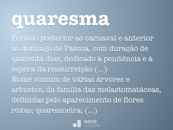 O significado essencial da Quaresma 