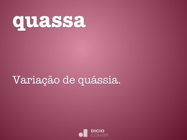 quassa