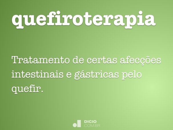 quefiroterapia