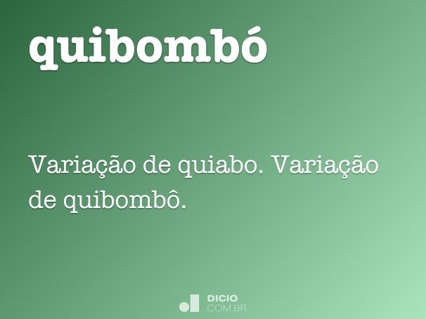 quibombó