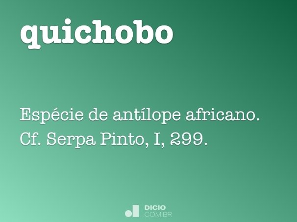 quichobo