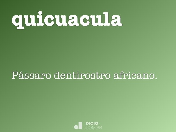 quicuacula