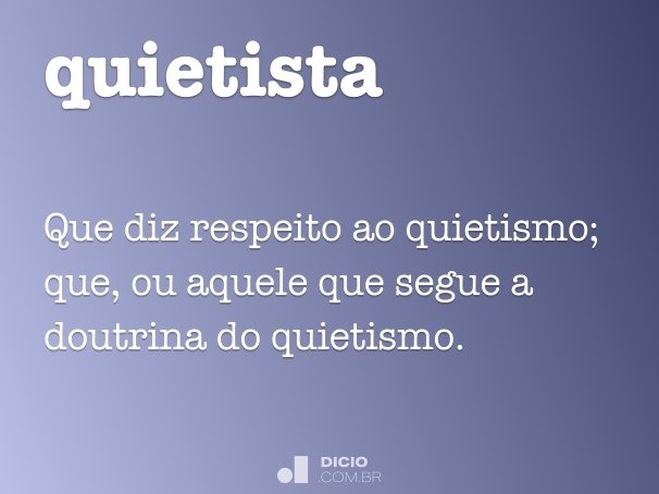 quietista