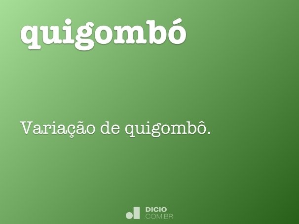 quigombó