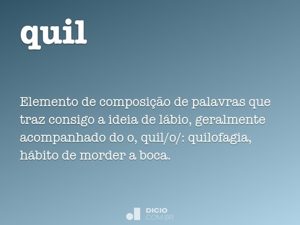 quil