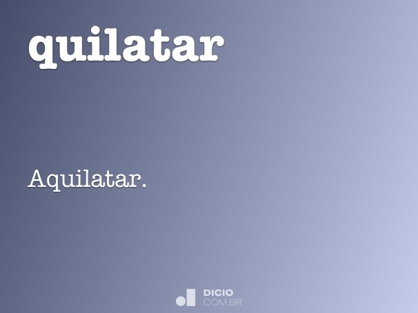quilatar