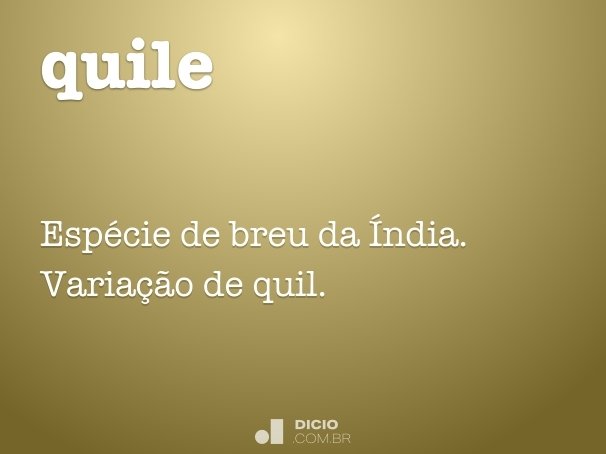 quile