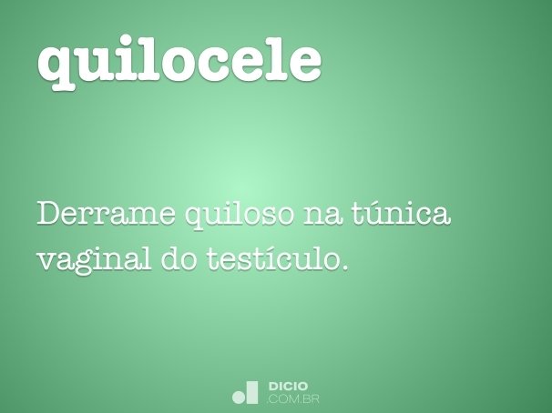 quilocele
