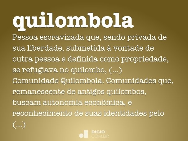 quilombola
