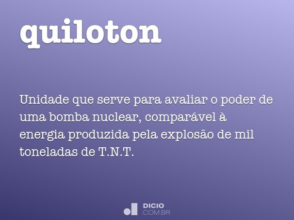 quiloton
