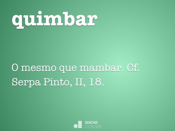 quimbar