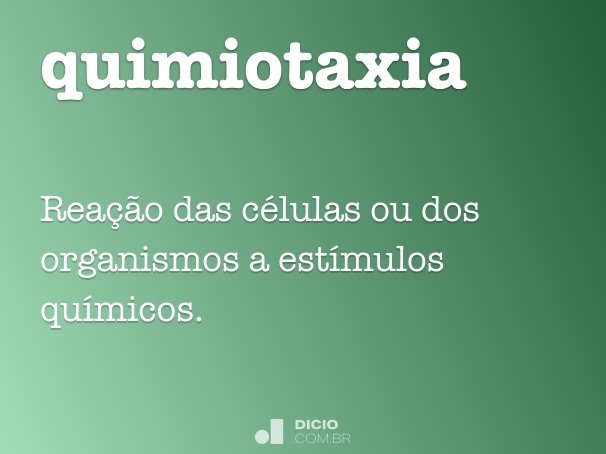 quimiotaxia