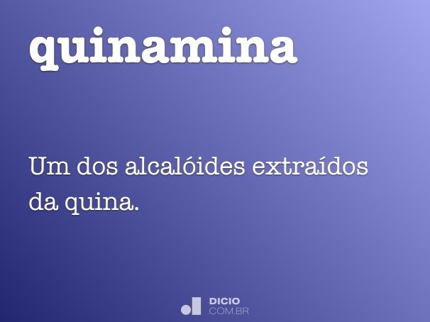 quinamina