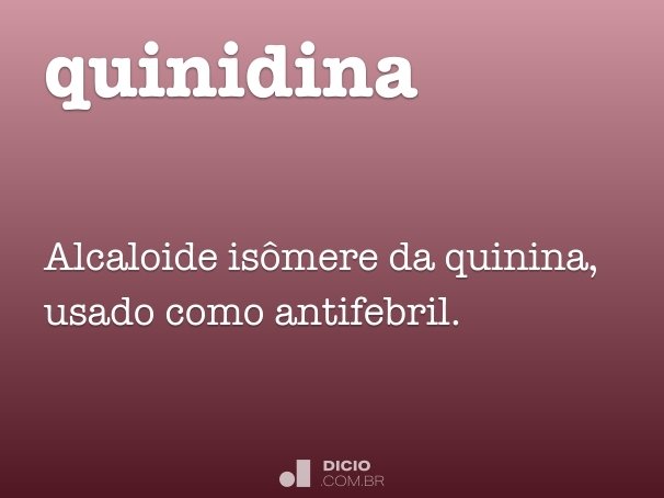 quinidina