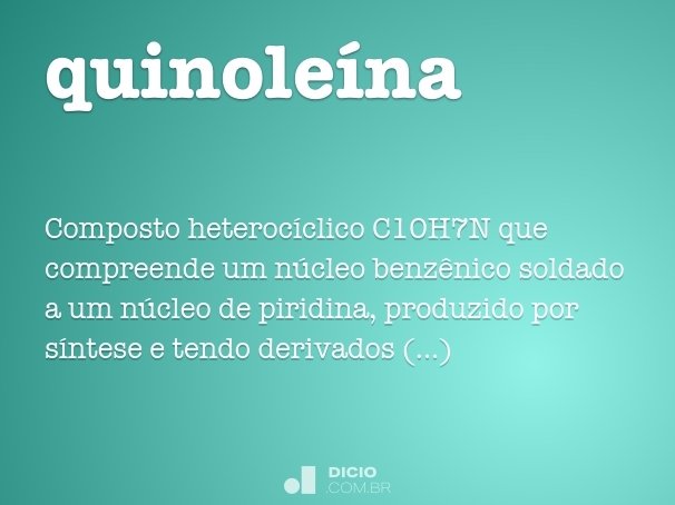 quinoleína