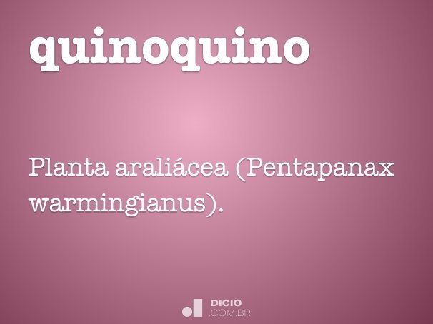 quinoquino