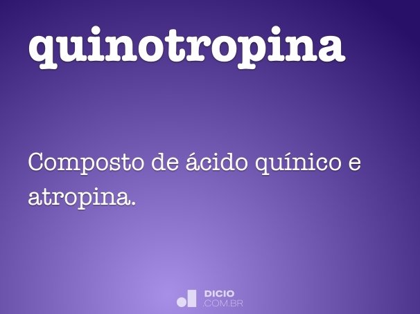 quinotropina