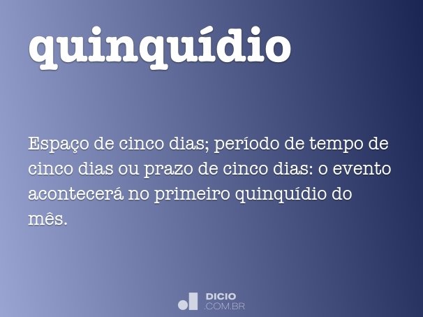 quinquídio