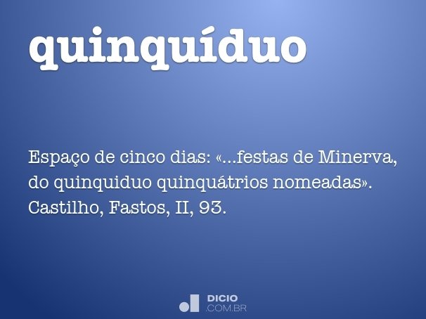 quinquíduo