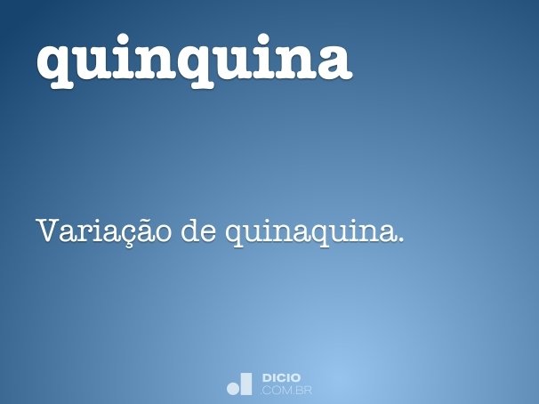 quinquina