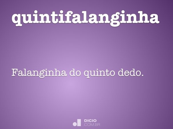 quintifalanginha