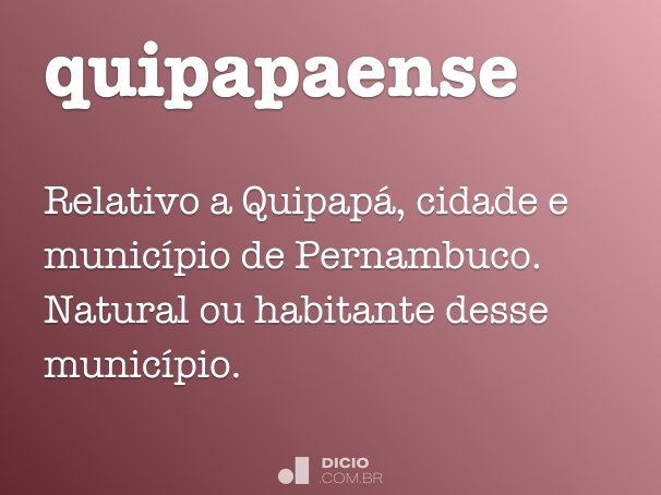 quipapaense