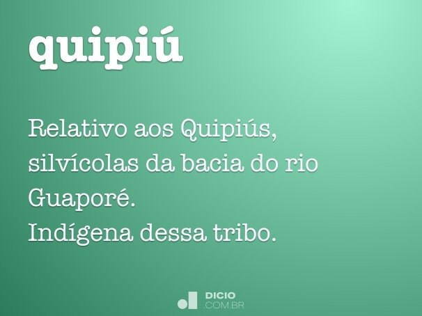 quipiú