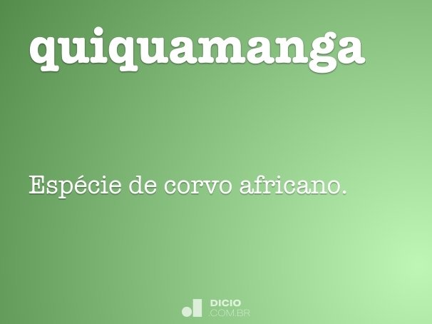 quiquamanga