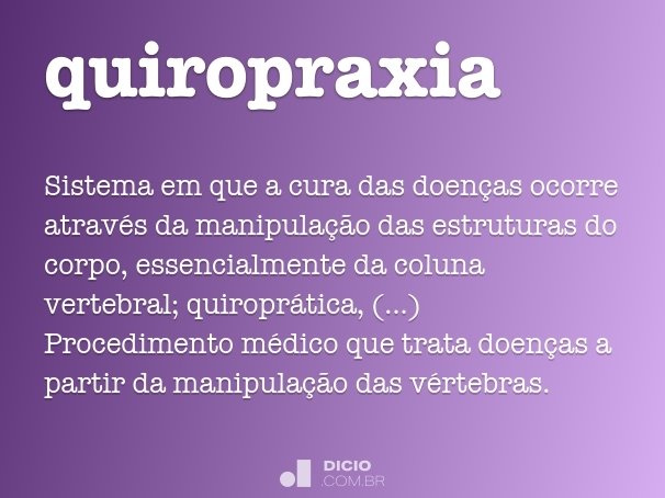 quiropraxia