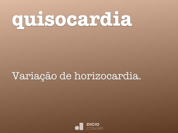 quisocardia