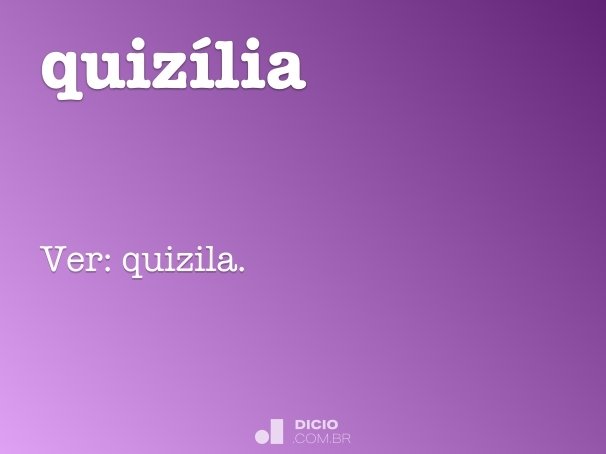 quizília