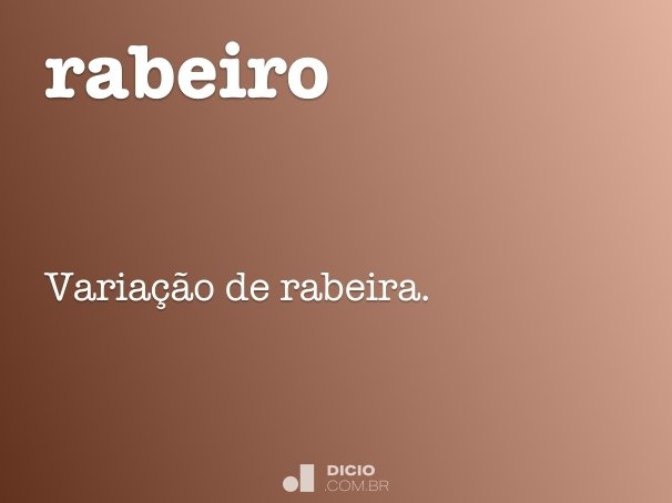 rabeiro