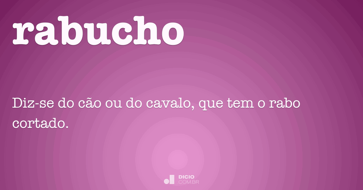 Bucho - Dicio, Dicionário Online de Português